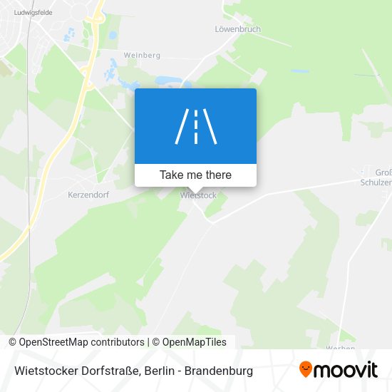 Wietstocker Dorfstraße map