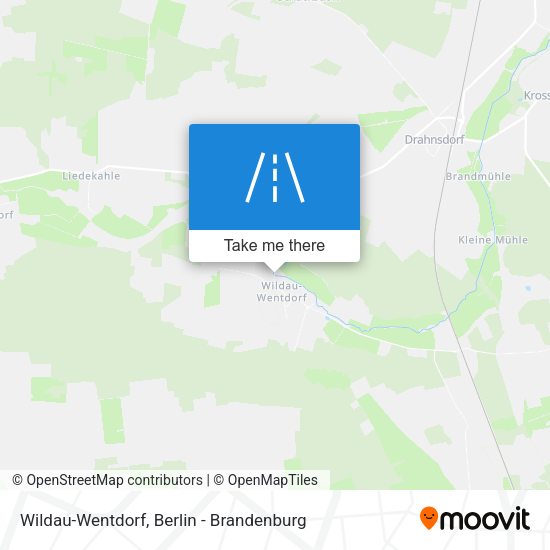 Wildau-Wentdorf map