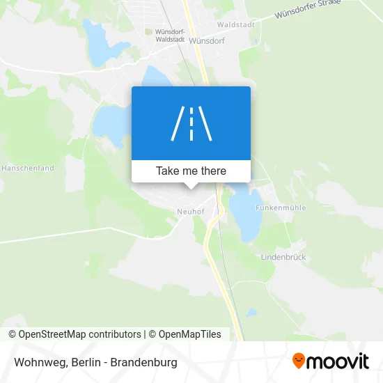 Wohnweg map