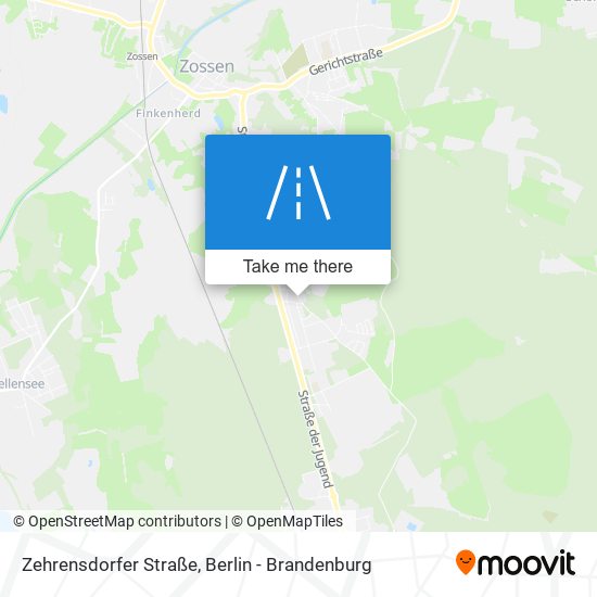 Zehrensdorfer Straße map