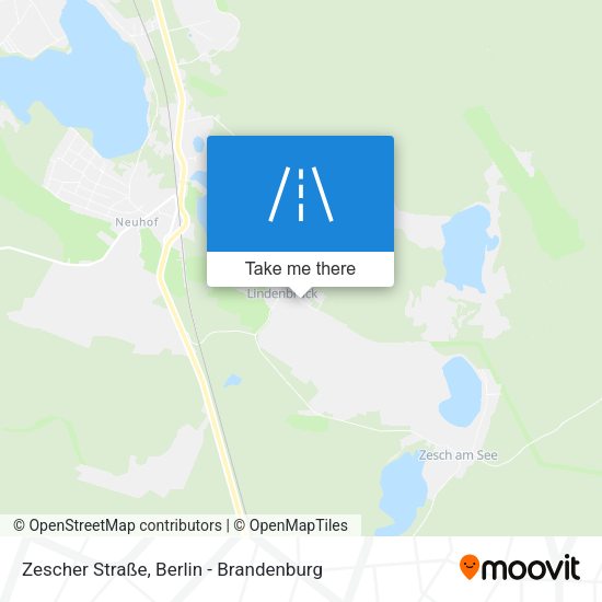 Zescher Straße map