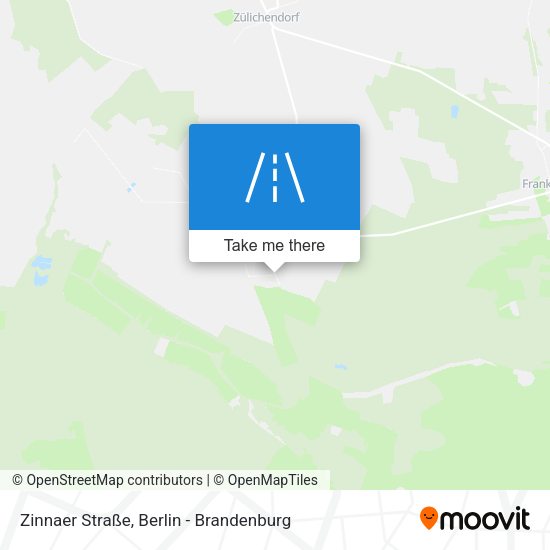 Zinnaer Straße map