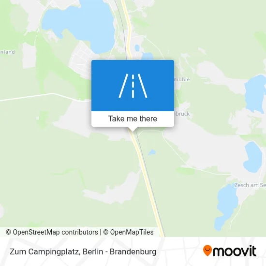 Zum Campingplatz map