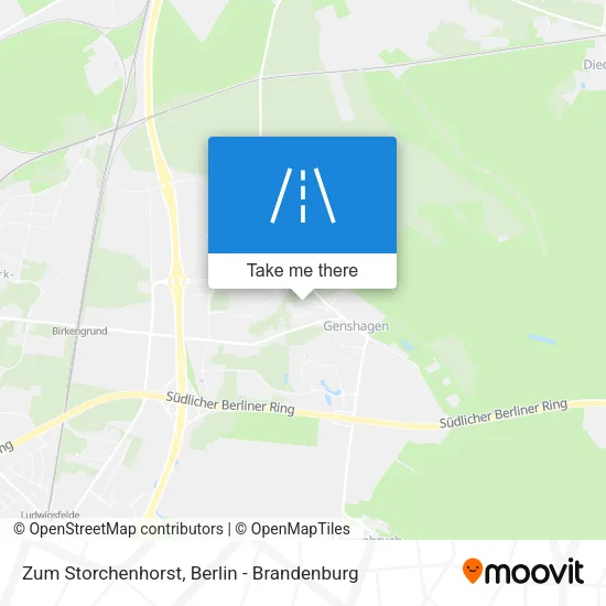 Карта Zum Storchenhorst
