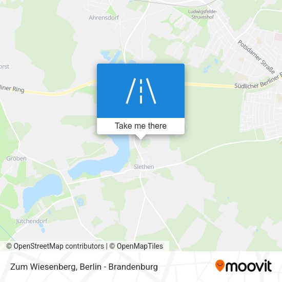 Zum Wiesenberg map