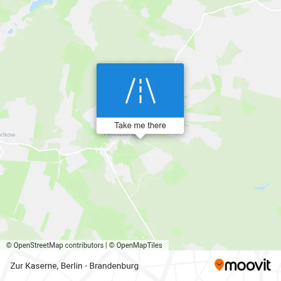Zur Kaserne map