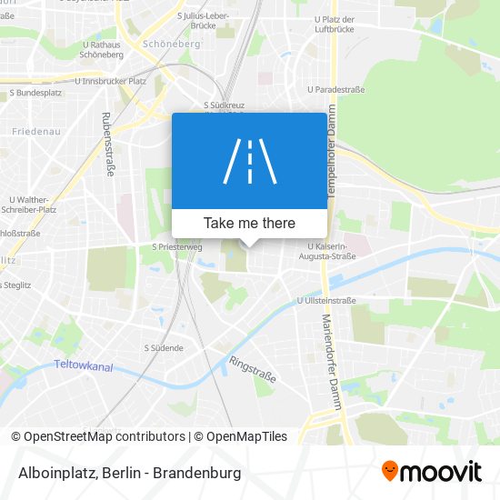 Alboinplatz map