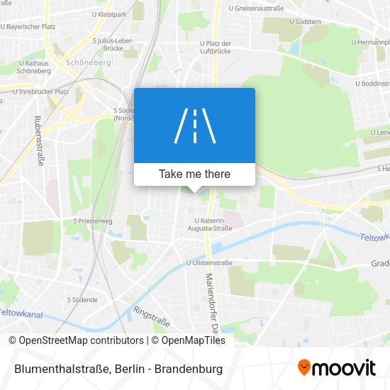 Blumenthalstraße map