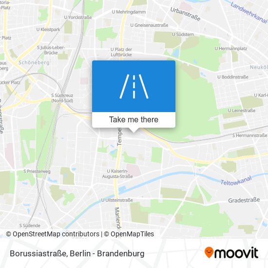 Borussiastraße map