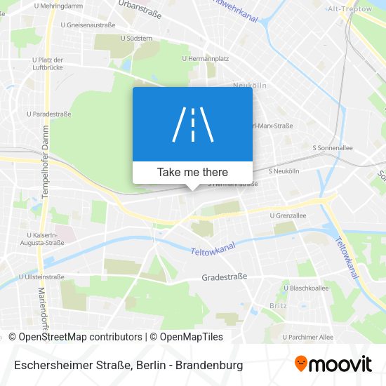 Eschersheimer Straße map