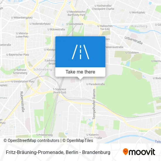 Fritz-Bräuning-Promenade map