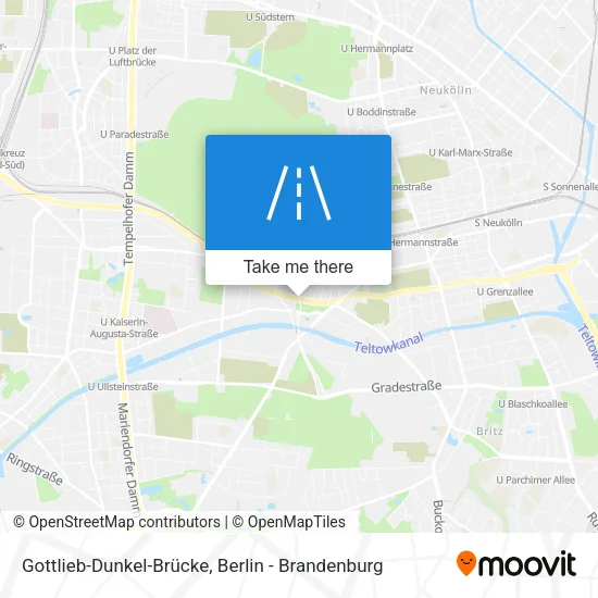 Карта Gottlieb-Dunkel-Brücke