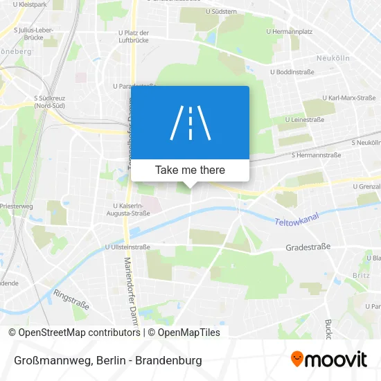 Карта Großmannweg