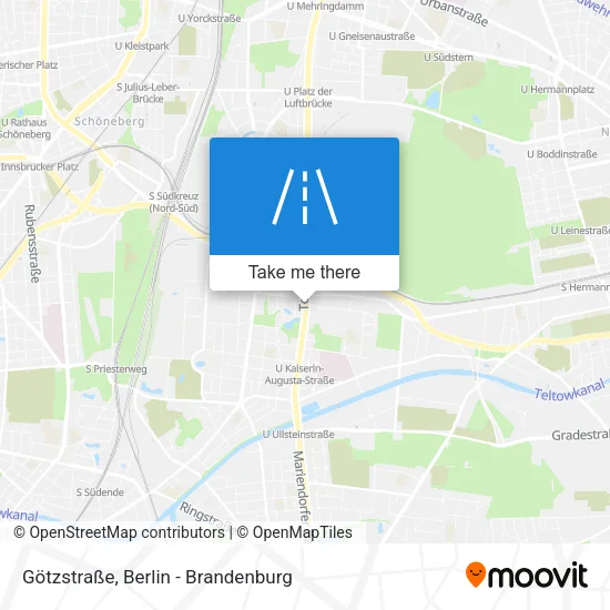 Карта Götzstraße