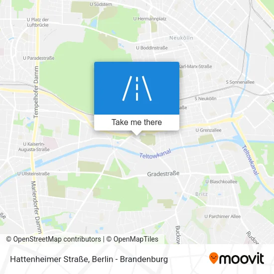 Карта Hattenheimer Straße