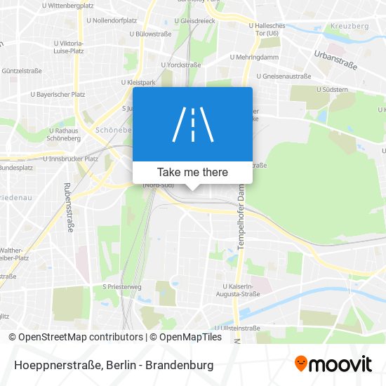 Карта Hoeppnerstraße
