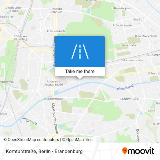 Komturstraße map