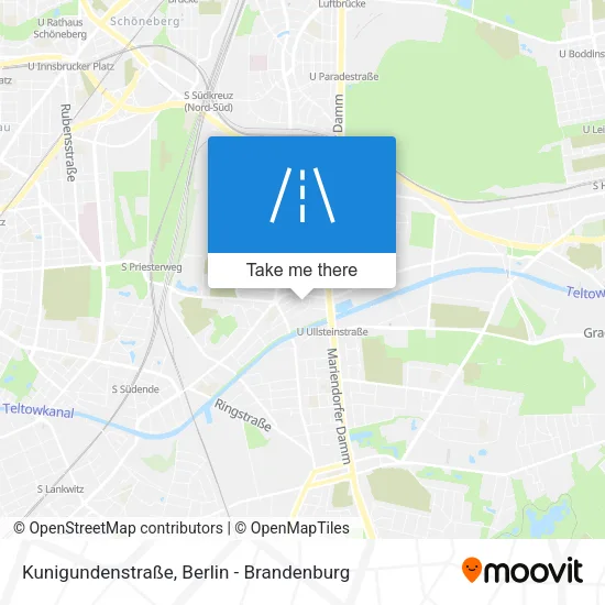 Карта Kunigundenstraße