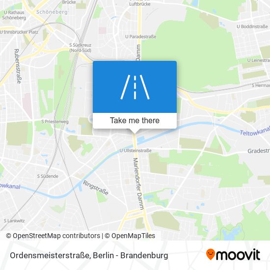 Ordensmeisterstraße map