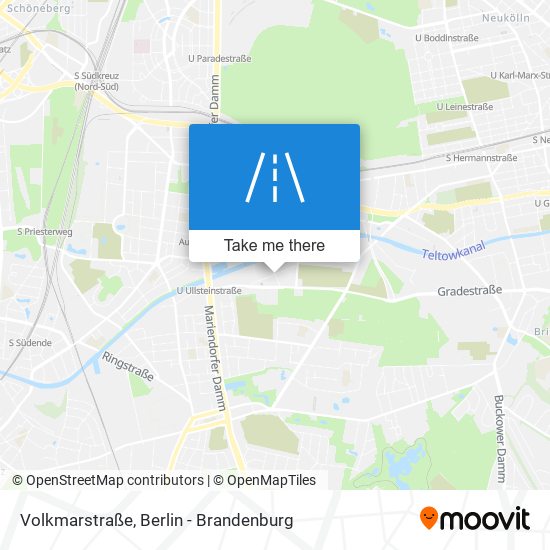 Карта Volkmarstraße