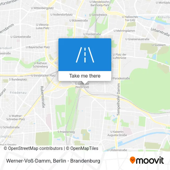 Карта Werner-Voß-Damm