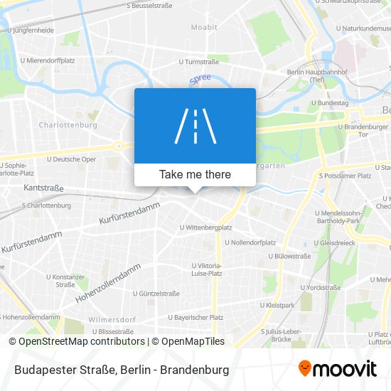 Budapester Straße map