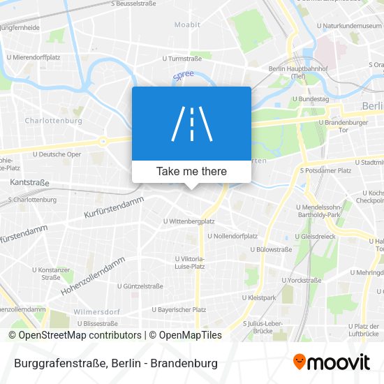 Burggrafenstraße map