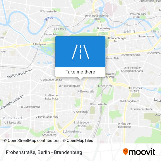 Frobenstraße map