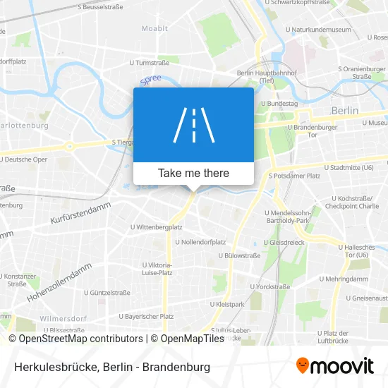 Herkulesbrücke map