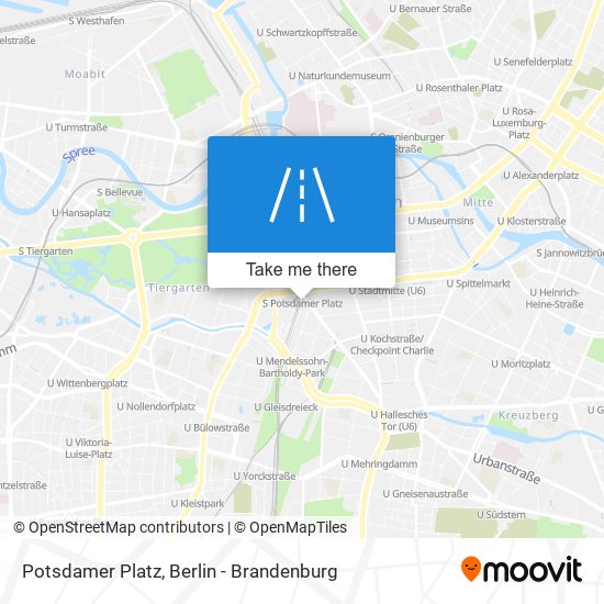 Potsdamer Platz map