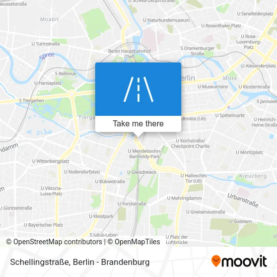 Карта Schellingstraße