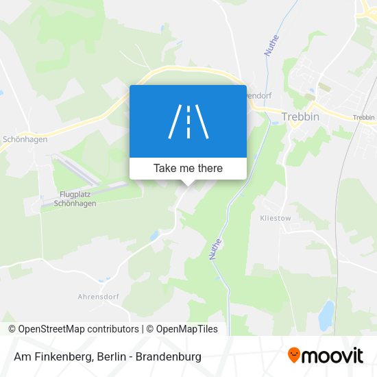 Am Finkenberg map