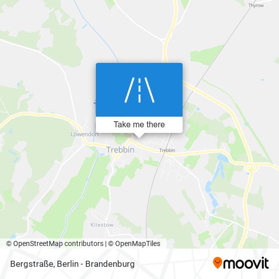 Bergstraße map