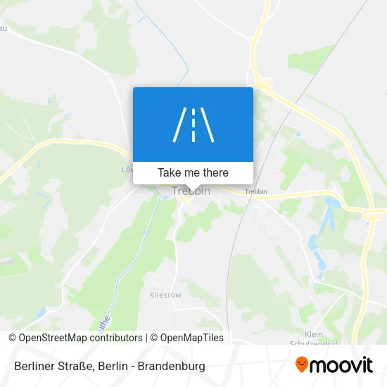 Карта Berliner Straße