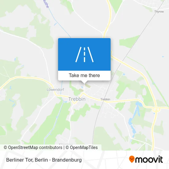 Карта Berliner Tor