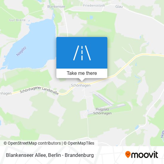 Blankenseer Allee map