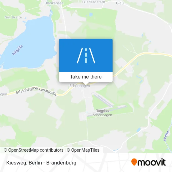 Карта Kiesweg