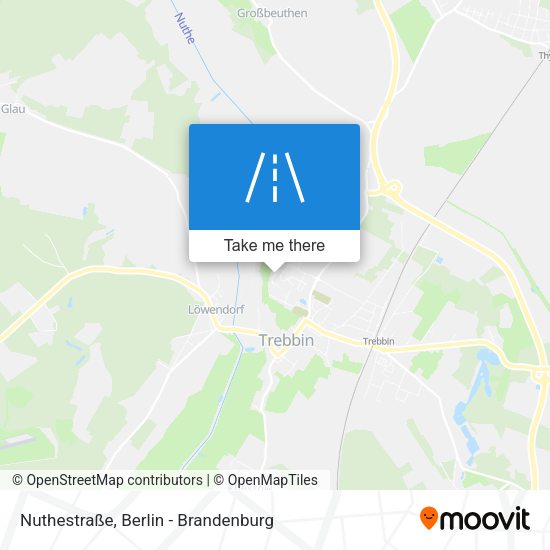 Nuthestraße map