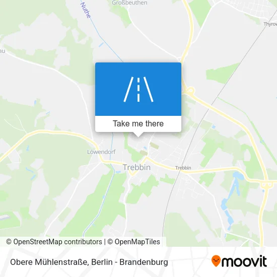 Карта Obere Mühlenstraße