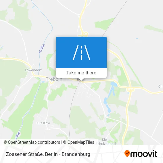 Карта Zossener Straße