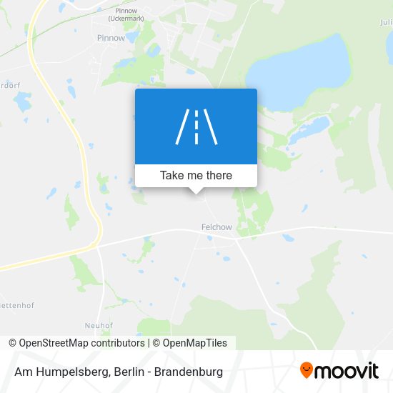 Am Humpelsberg map