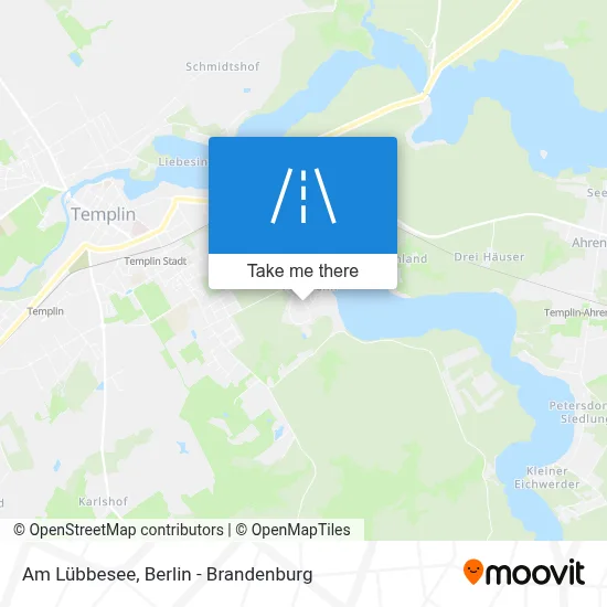 Am Lübbesee map