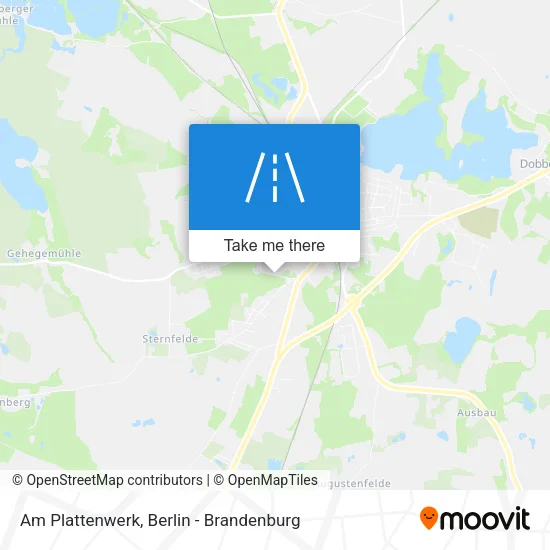 Am Plattenwerk map