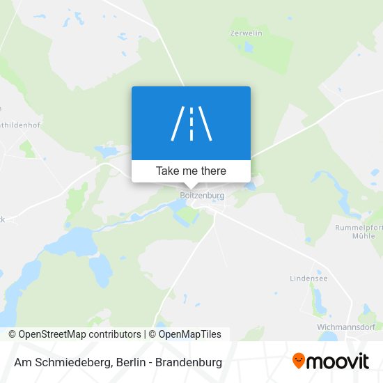 Am Schmiedeberg map