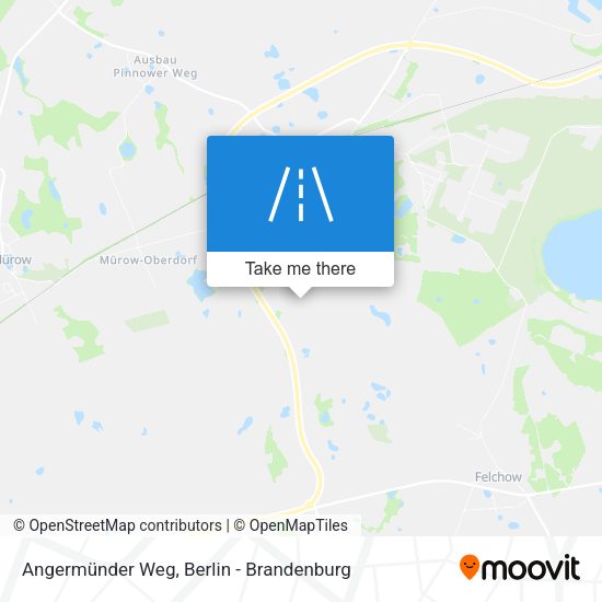 Angermünder Weg map