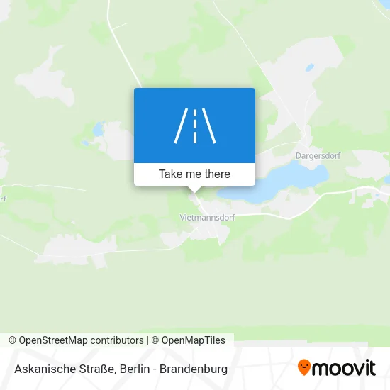 Карта Askanische Straße