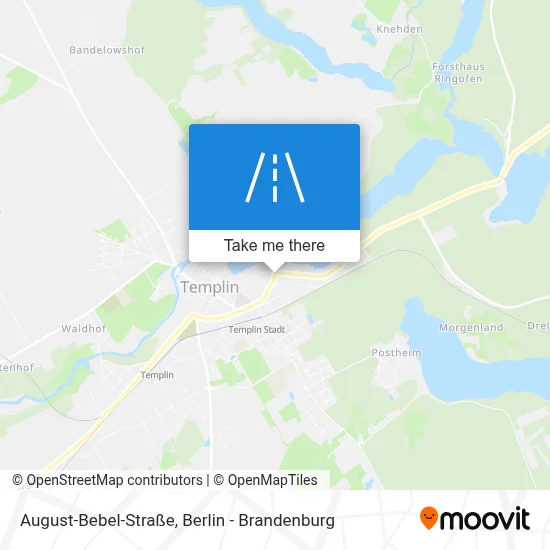 August-Bebel-Straße map