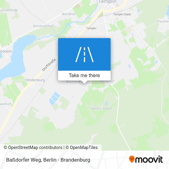 Baßdorfer Weg map