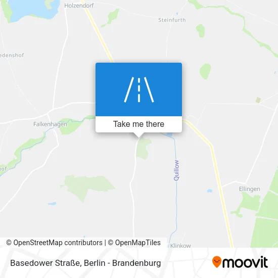 Карта Basedower Straße