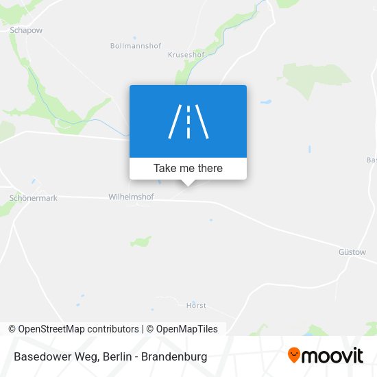 Basedower Weg map
